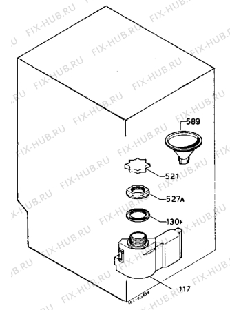 Взрыв-схема посудомоечной машины Zanussi IT4518 - Схема узла Water softener 066